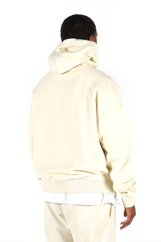 DAP OVERSIZED HOODIE CREAM